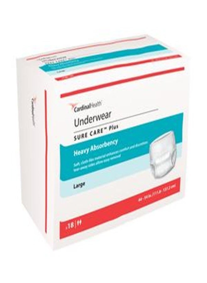 ملابس داخلية واقية من شور كير بلس، مقاس كبير، عبوة من 72 قطعة